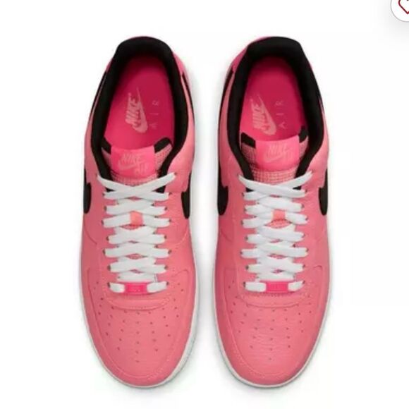 Nike Air Force One Pink Gaze Mens Shoe Excellent Condition Size 10 - Picture 5 of 11